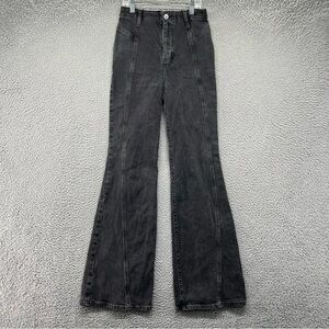 Free People We The Free high waisted flair dark denim size 25